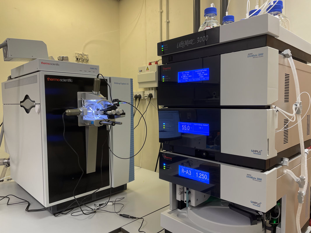 PictureOrbitrap Exploris™ 480 Mass Spectrometer coupled with nanoLC